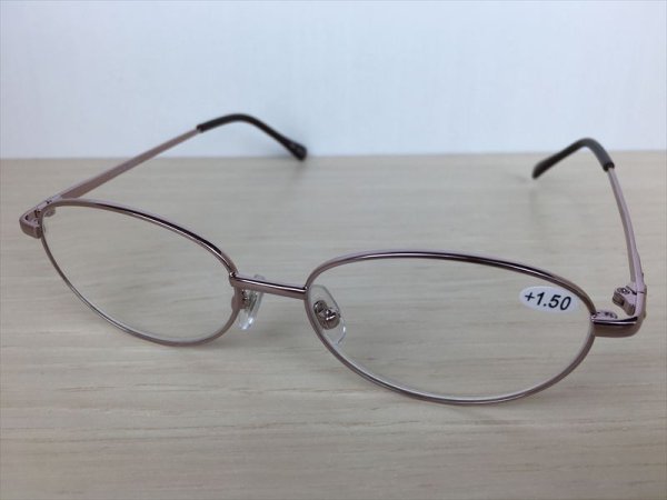 画像1: 既成老眼鏡（+1.50D） メガネフレーム 新品 (1)