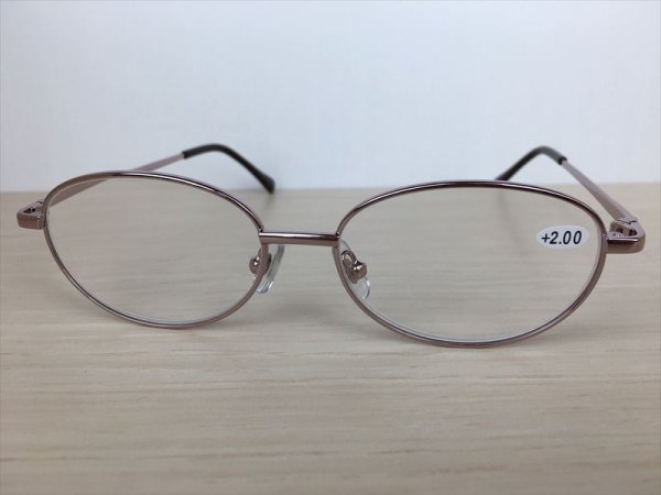 画像5: 既成老眼鏡（+2.00D） メガネフレーム 新品 (5)