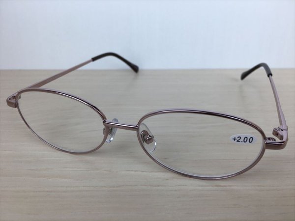 画像1: 既成老眼鏡（+2.00D） メガネフレーム 新品 (1)