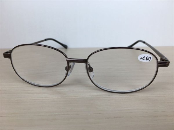 画像5: 既成老眼鏡（+4.00D） メガネフレーム 新品 (5)