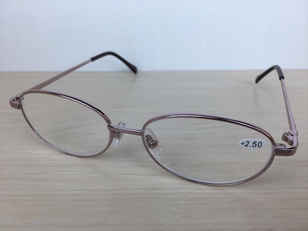 画像1: 既成老眼鏡（+2.50D） メガネフレーム 新品 (1)